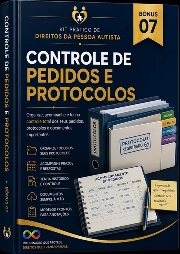 Capa do bônus Controle de Pedidos e Protocolos
